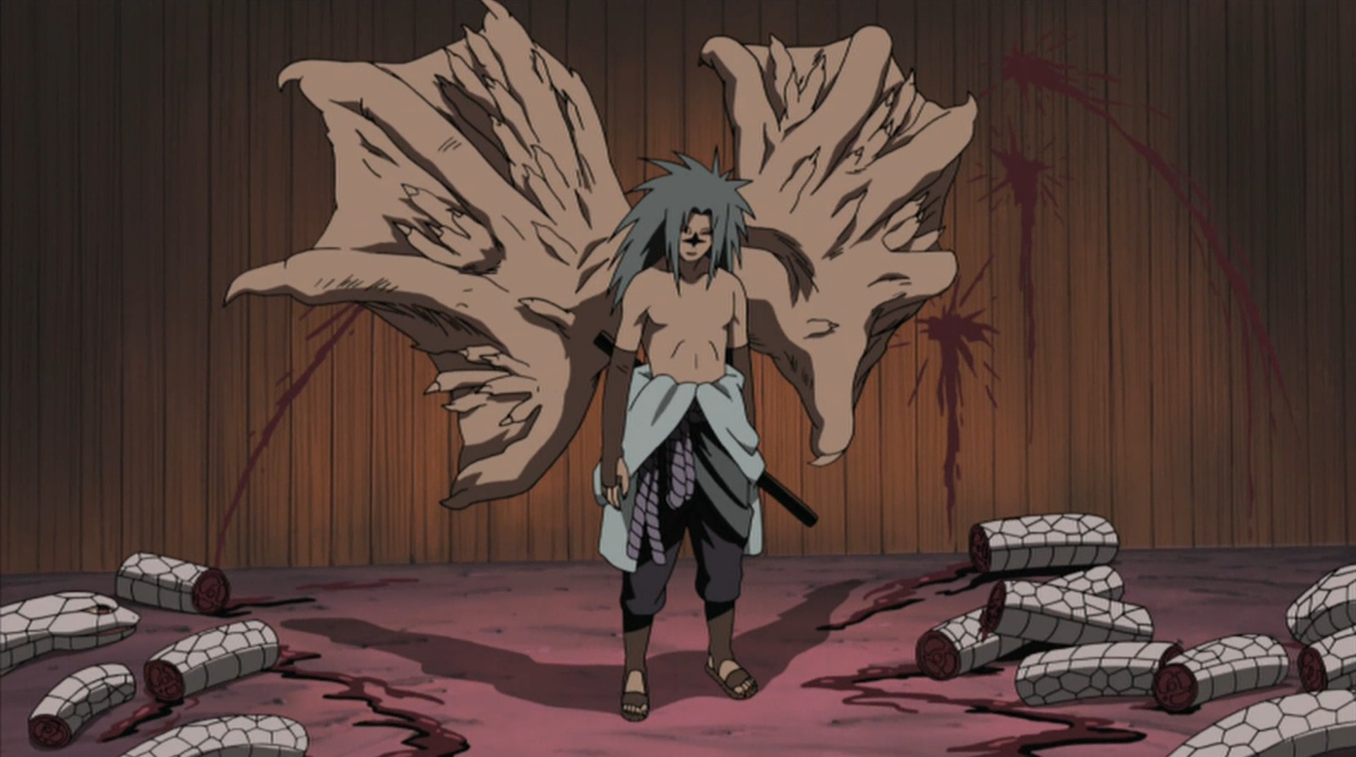 sasuke uchiha curse mark shippuden