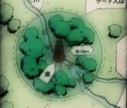 Bosque de la Muerte Mapa del bosque Anime