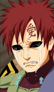 Gaara en larme