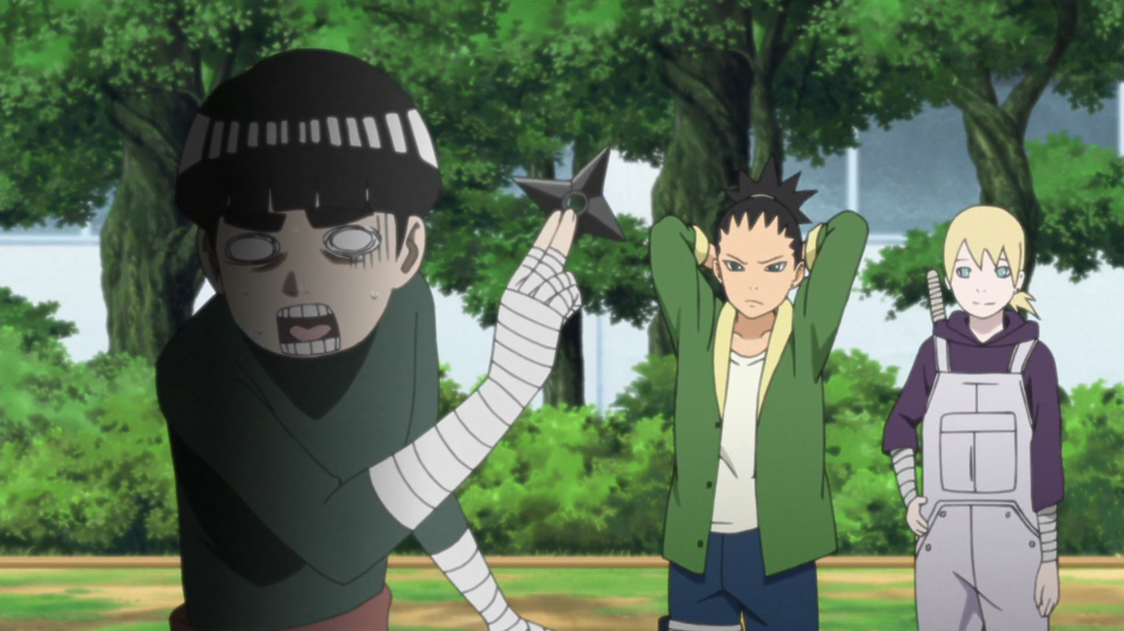 Old vs. new generation., Anime/manga: Naruto / Naruto: Shippuden / Boruto  the Movie [Rock Lee x Metal Lee / Yamanaka…