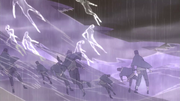 The phantom dragon extracting chakra.