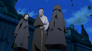 Itachi menaçant Danzô