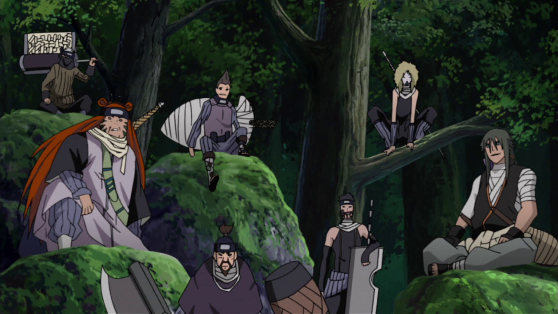 Seven Ninja Swordsmen Of The Mist Narutopedia Fandom