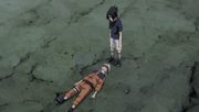 Sasuke defeats Naruto