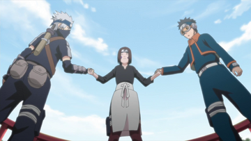 Naruto Shippuden - kakashi,obito e rin vs minato (dublado ingles
