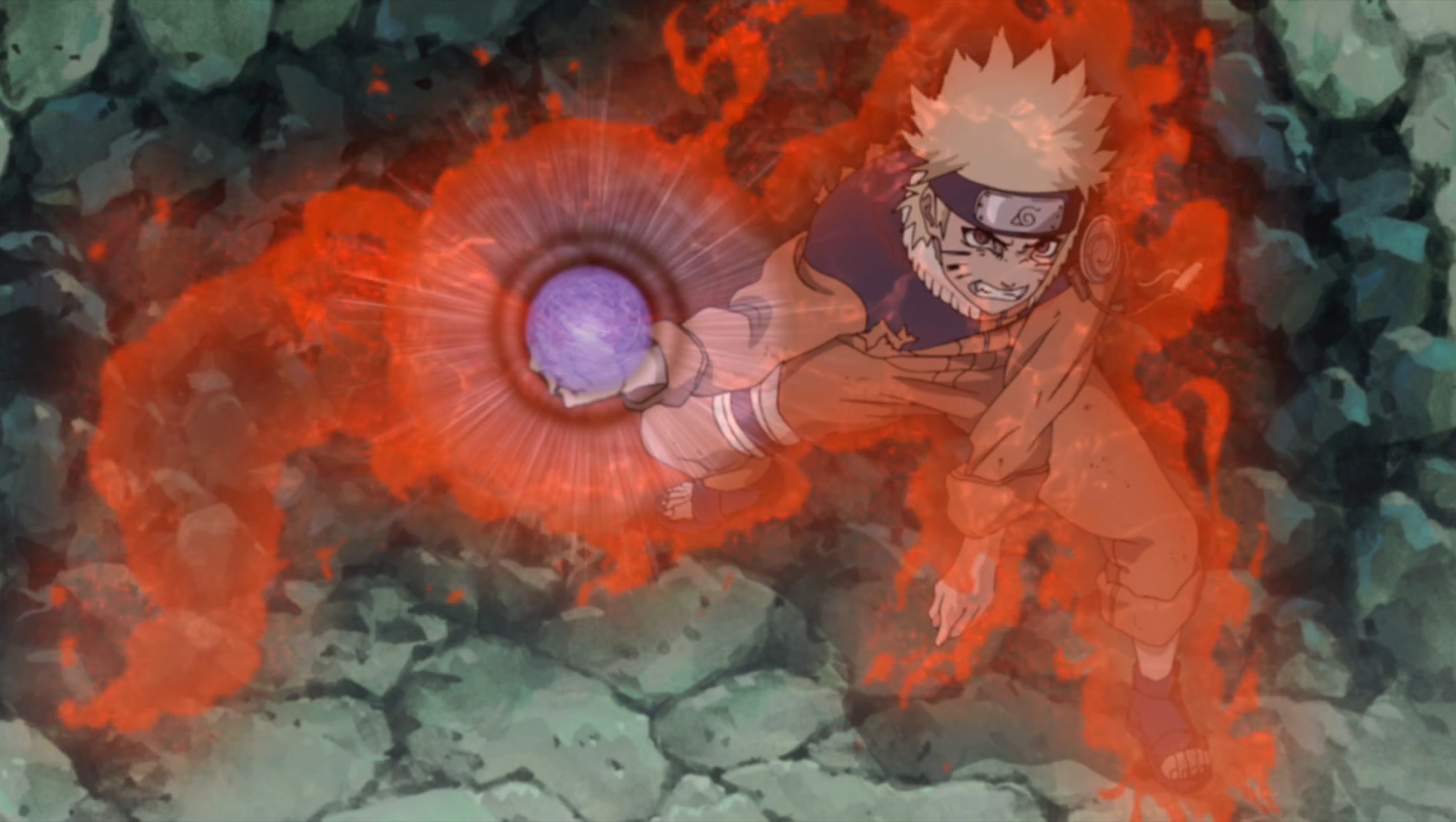 El Rasengan!! del cuarto hokage 