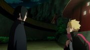 Boruto le pide a Sasuke que sea su maestro