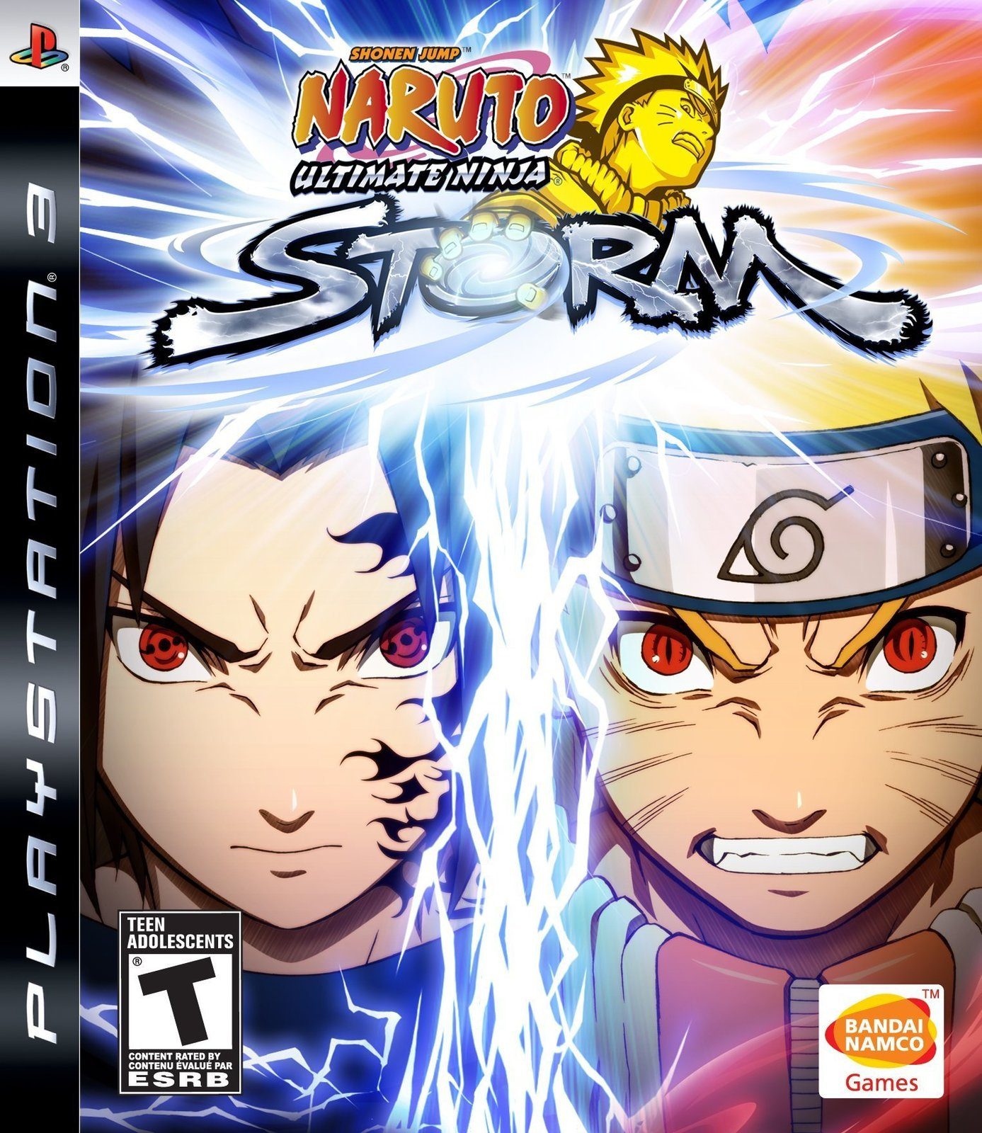 Naruto Shippuden Ultimate Ninja (5 todos os personagens)-ps2 