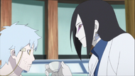 Orochimaru e Mitsuki juntos