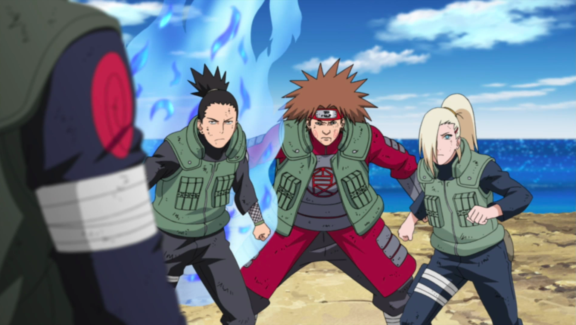Temari Shikamaru e Ino vs. Kujaku (Reaction) Naruto dublado 