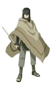 Sasuke's appearance in the Blank Period.