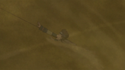 Mikoshi in the quicksand