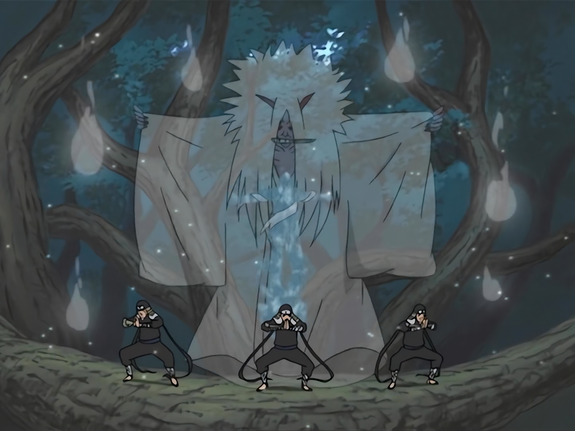 Orochimaru vs Sarutobi 3 Hokage Full Fight English Dub Orochimaru attacks  kanoha 1080p on Make a GIF