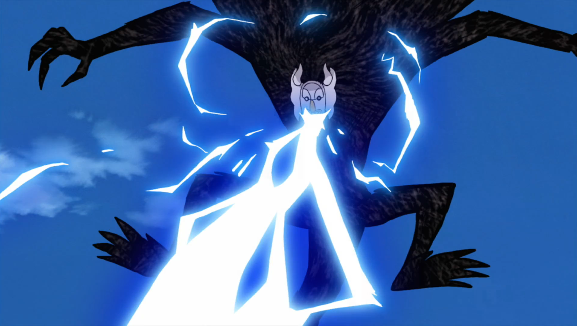 Naruto Uzumaki, lightning, tv series, ninja, black, dark, konoha