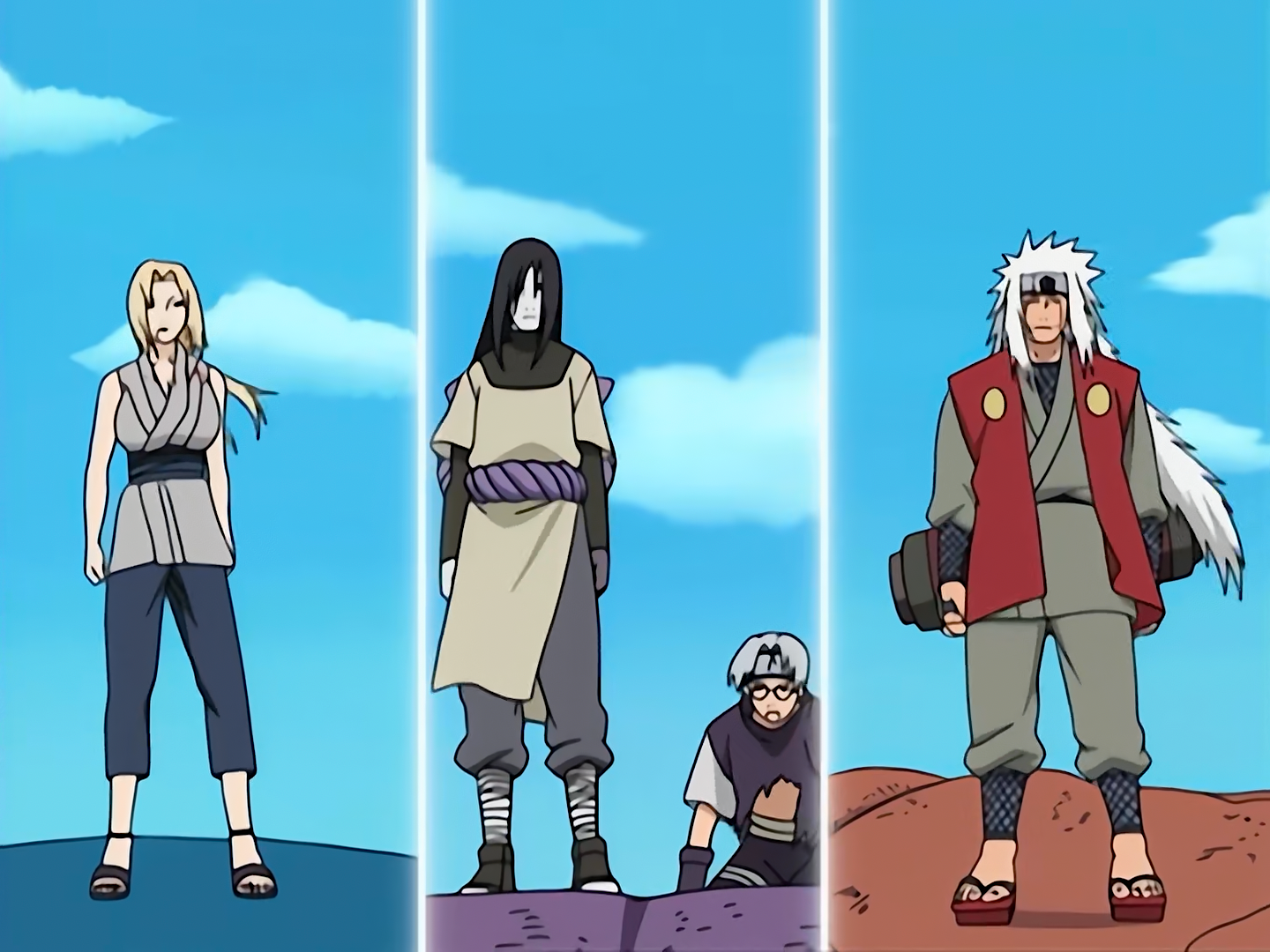 tsunade vs orochimaru