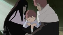 Sasori with Mother and Father