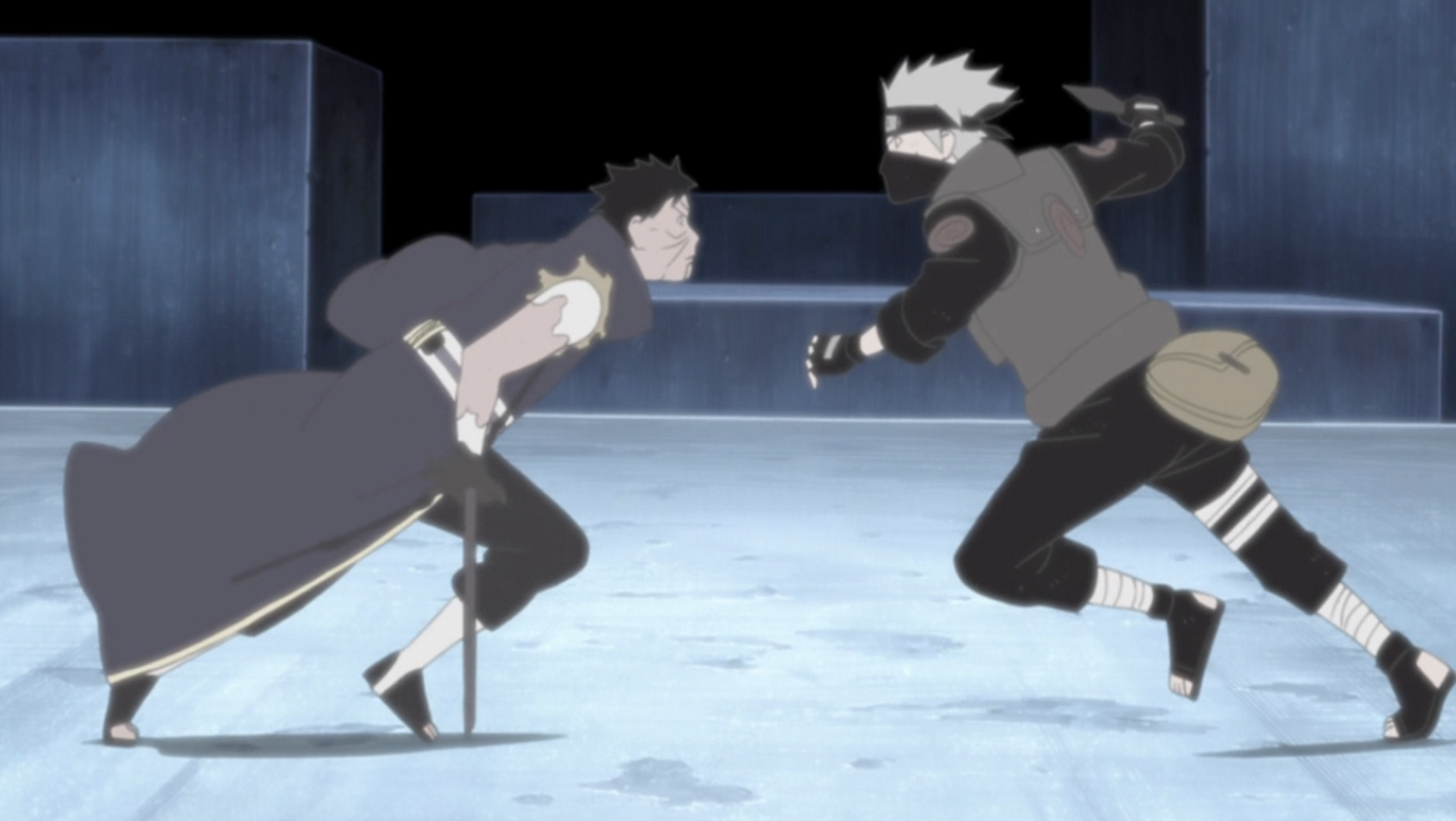 kakashi vs obito uchiha