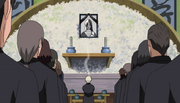 Blue B funeral