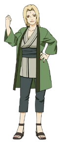 Penampilan penuh Tsunade.