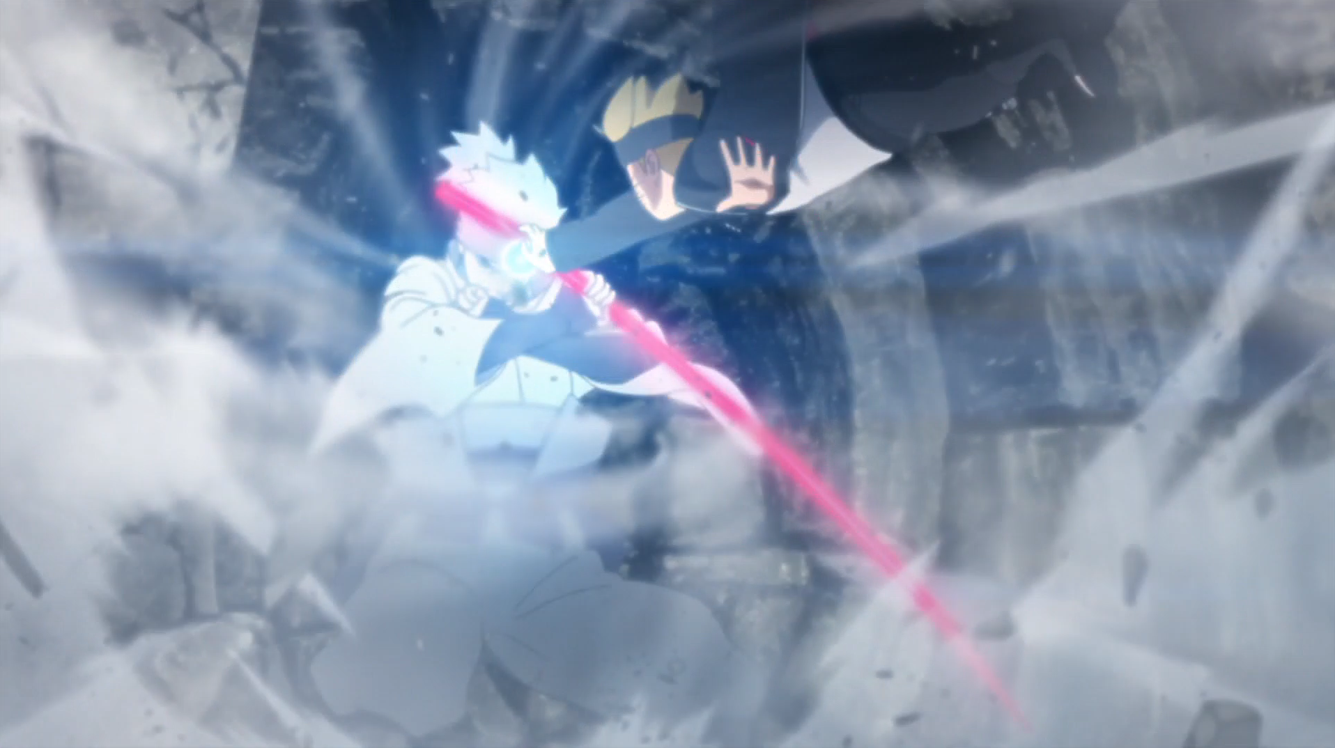 Naruto's Nindo - Boruto Episode 62 spoilers!! Urashiki uses Rinnegan -  Mitsuki activates Sage Mode but Urashiki absorbs all the chakra. - Urashiki  absorbed Gaara's chakra and can use his Sand jutsu.