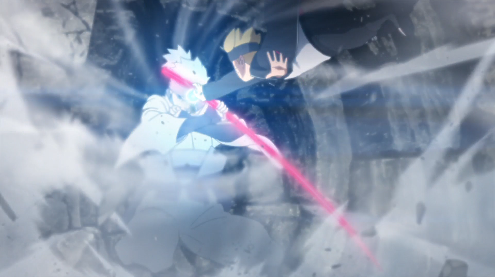 Made my own version of the urashiki fight : r/Boruto