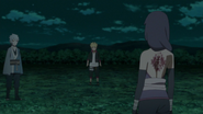 Mitsuki e Boruto confrontam Sumire.