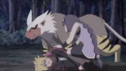 Sumire and Nue rescued Boruto