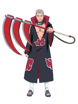 Hidan personagem imortal da Akatsuki que deu muito trabalho para conseguir  derrotá-lo