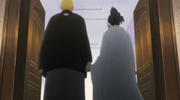 Naruto y Hinata parten para dar comienzo a la boda