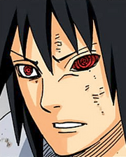 Rinnegan rojo de Sasuke