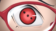 Sarada's Sharingan.