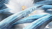 Naruto using Boil Release