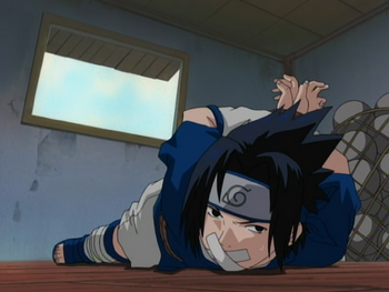 Even though Sasuke got tied up…