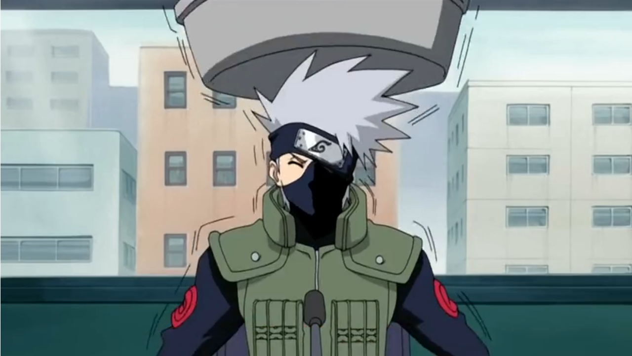 Rosto de Kakashi aparece pela primeira vez no anime Naruto - Anime United