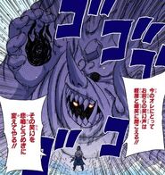 Sasuke's armoured Susanoo.