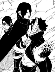 Sasuke Threatens Kawaki