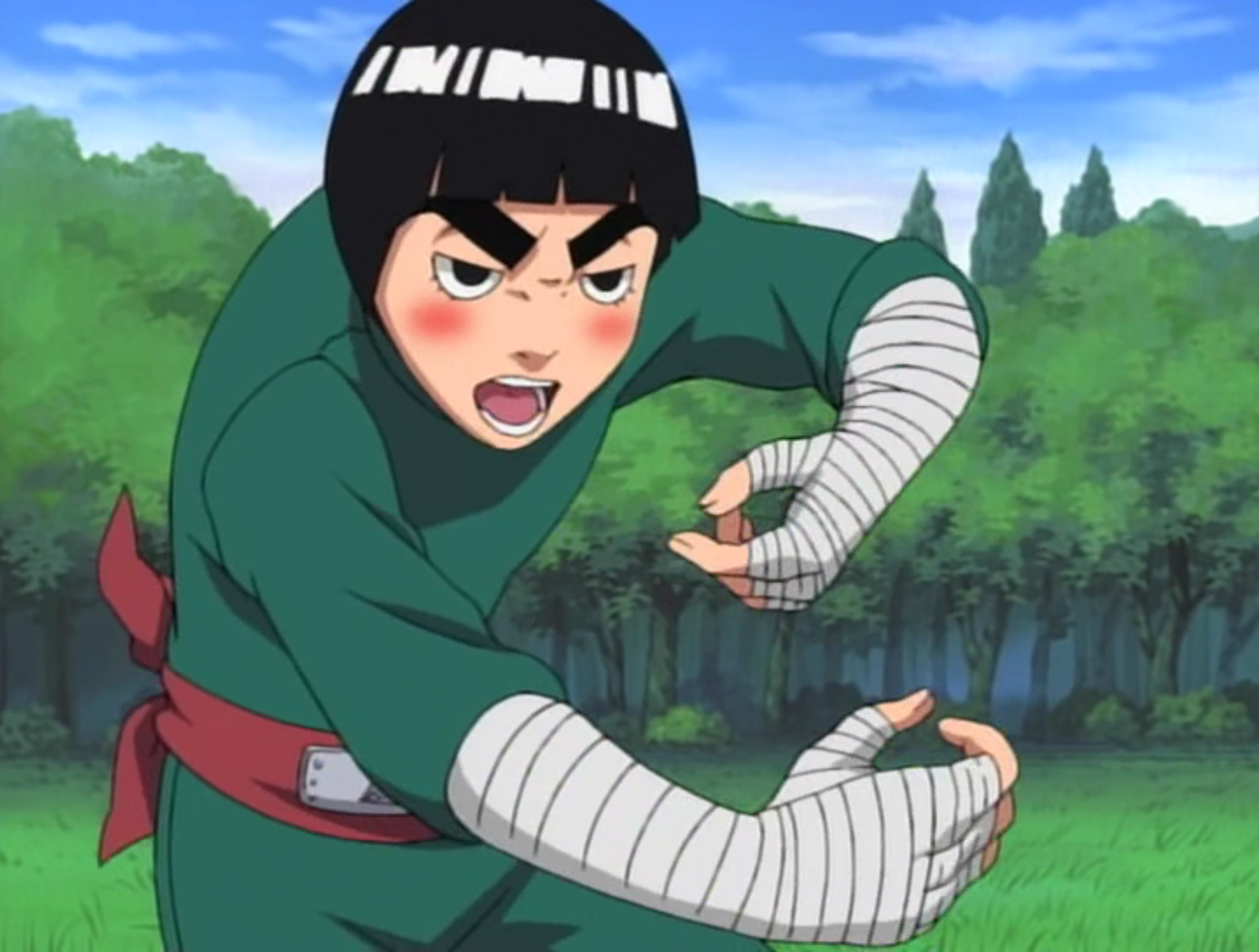 Filho do Rock Lee.Obvio não?  Rock lee, Personajes de anime, Naruto