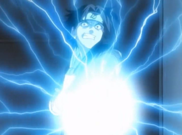 uchiha sasuke sharingan chidori