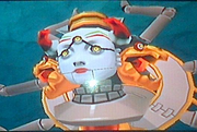 Cara blanca de la Marioneta Maestra