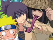 Anko intimidates Naruto