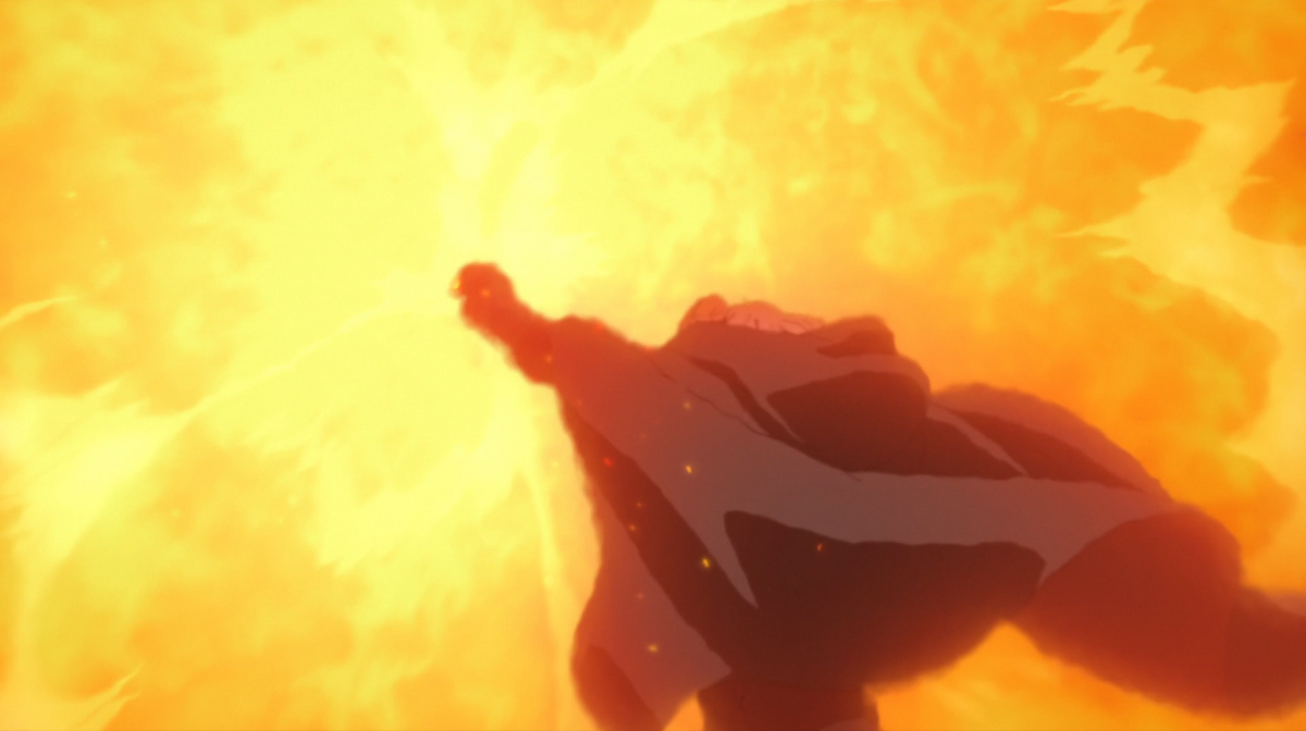 Anime style burning flame background illustration - Stock Illustration  [101944219] - PIXTA