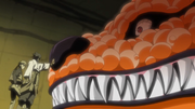 Sasuke encara Kurama