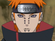 The Six Paths of Pain's headband-style forehead protector.