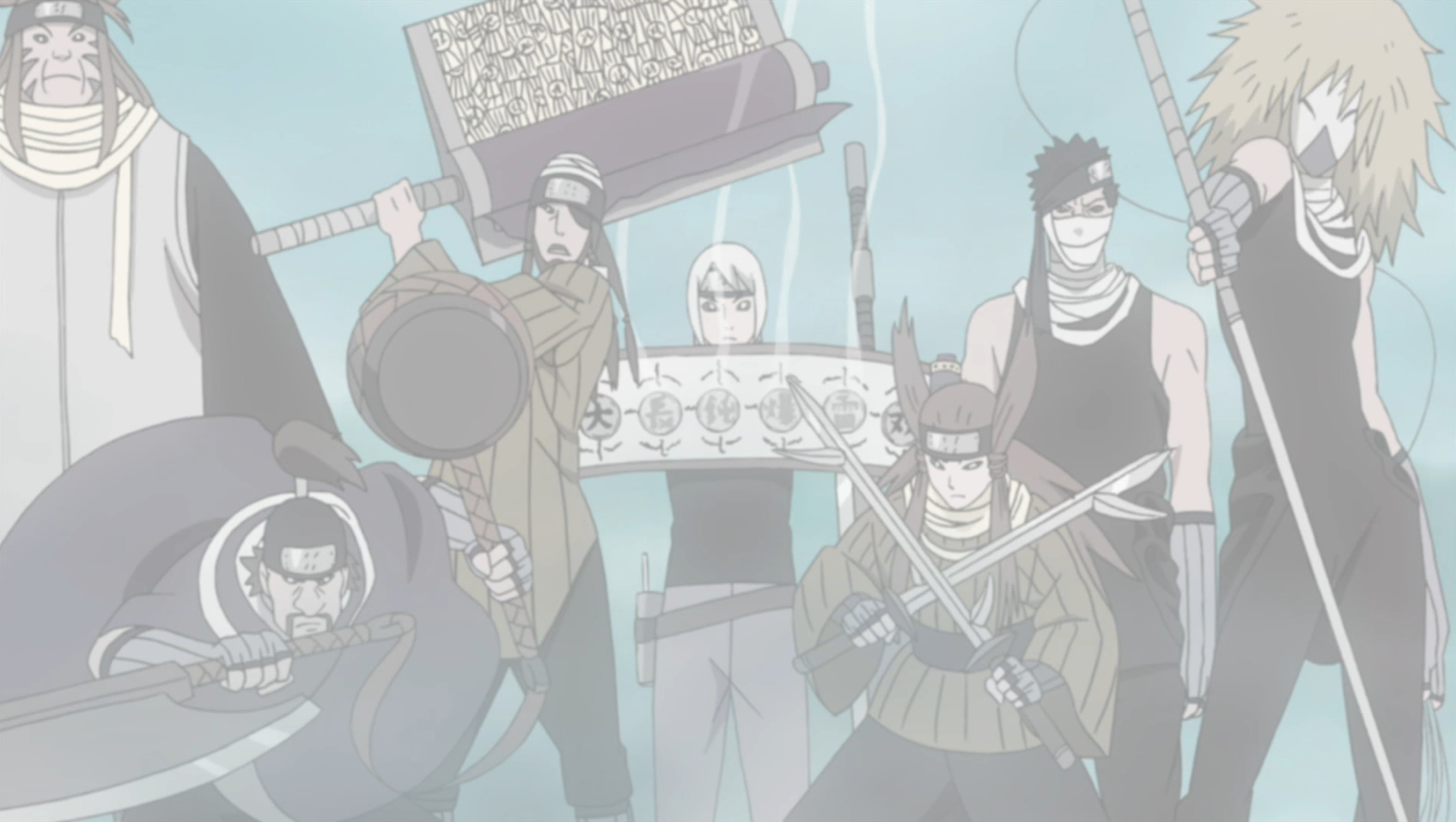 Seven Ninja Swordsmen Of The Mist Narutopedia Fandom