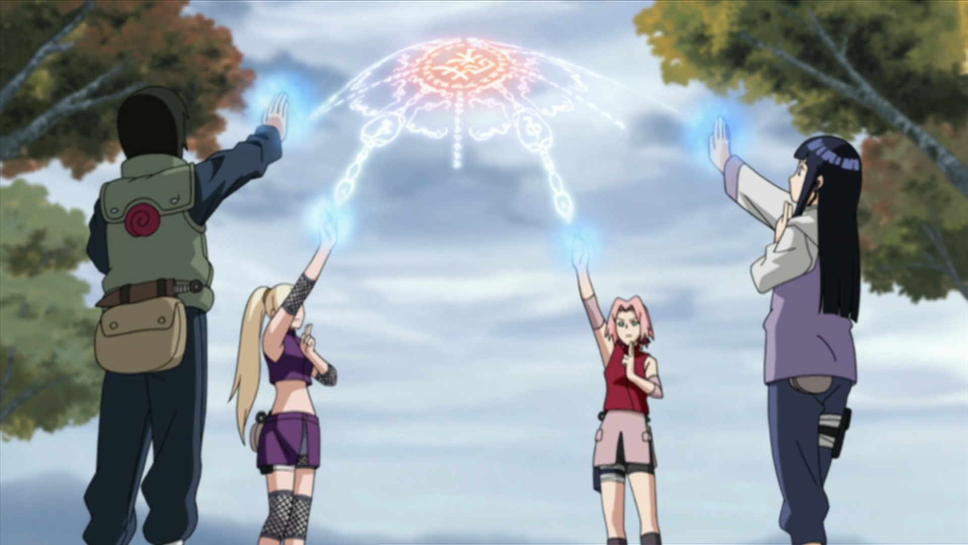 Battle over the Barrier, NARUTO: SHIPPUDEN