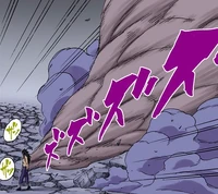 Madara selando o Dez-Caudas (Mangá Colorido)