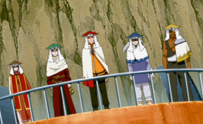 EXPERTO-NARUTO: LOS 5 HOKAGES