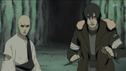 Asuma e Chiriku como guardiões