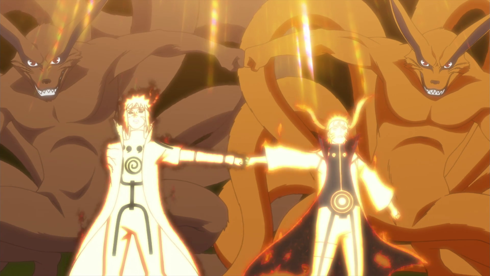 Hagoromo Greets Jiraiya at the End of History! Secret Ending) Naruto Storm  Connections 