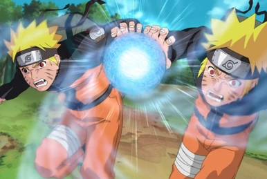 naruto super rasengan barrage
